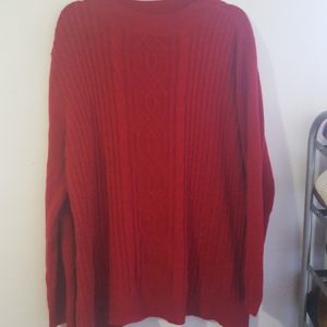Karen Scott Red Sweater